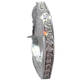 Repossi Antifer Creolen aus Weißgold mit Diamanten