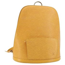 Borsa a Spalla LOUIS VUITTON Epi Coblanc Giallo M52293 LV Auth ep14324A