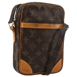 LOUIS VUITTON Monogram Danube Schultertasche M45266 LV Auth hk3499