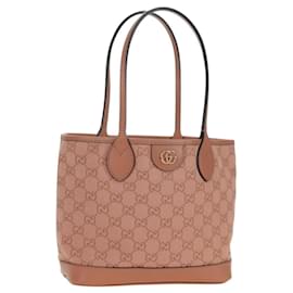 Borsa Tote GUCCI GG Canvas Ophidia Rosa 742102 525040 Auth am11524SAM