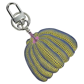 LOUIS VUITTON Porte Cles Pumpkin Charm metal Yellow M01103 LV Auth 170553SAM - Louis Vuitton