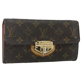LOUIS VUITTON Monogram Etoile Portefeiulle Sarah Long Wallet M66556 Auth bs35085 - Louis Vuitton