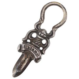 Pendente Chrome Hearts Dagger Charm Top Ag925 Silver Auth 176814SM