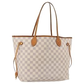 LOUIS VUITTON Damier Azur Neverfull MM Tote Bag N41605 LV Auth 176990 - Louis Vuitton