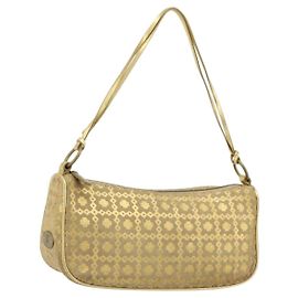 Céline Bolso de hombro CELINE de ante dorado auténtico 177291A