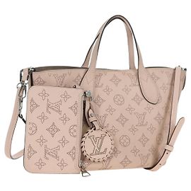 LOUIS VUITTON Bolsa Mahina Blossom PM Jasmine Pink M23196 LV Auth 175037