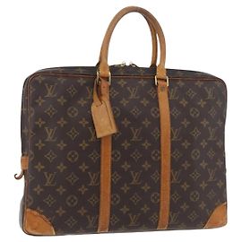 LOUIS VUITTON Monogram Porte Documents Voyage Business Bag M53361 Auth bs34848
