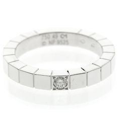 Anello Cartier Lanieres 1P Diamond Band in oro bianco 18K
