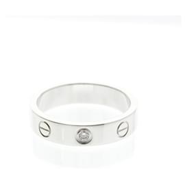 Anello Mini Love di Cartier in oro bianco 18K
