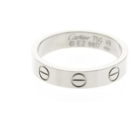 Anello Mini Love di Cartier in oro bianco
