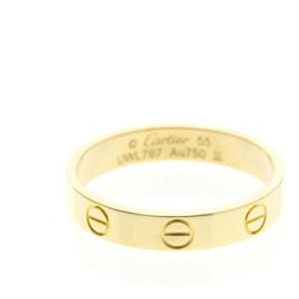 Anillo Mini Love de Cartier en oro amarillo de 18K