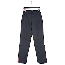 Pantalones de esquí Astro acolchados Prada 2000s Linea Rossa Red Tab