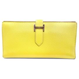 Hermès Bearn Soufflé Verso Long Wallet