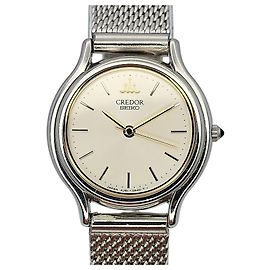 Seiko Credor Quarz Uhr - Edelstahl