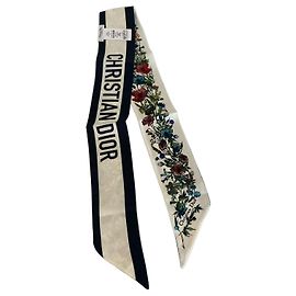 Christian Dior Mitzah Twilly in seta stampa floreale