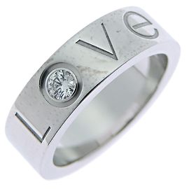 Cartier Love 1P Diamond Ring