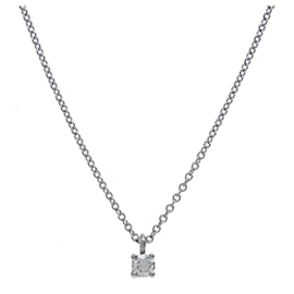 Tiffany & Co. Solitaire Diamond Necklace