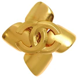 Spilla Chanel Coco Mark da donna placcata in oro