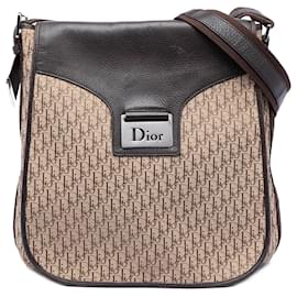 Dior Marrone Diorissimo Trotter Canvas Street Chic Crossbody