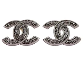 Orecchini in metallo Chanel Coco Mark da donna