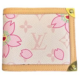 Louis Vuitton x Takashi Murakami Cherry Blossom Compact Wallet