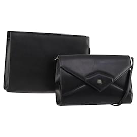 Borsa a Spalla GIVENCHY in Pelle 2 Set Nero Auth bs34777 - Givenchy