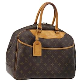 LOUIS VUITTON Monogram Deauville Handtasche M47270 LV Auth BA12418