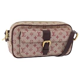 LOUIS VUITTON Monogram Mini Juliet MM Borsa a Spalla Rossa M92219 LV Auth 177057