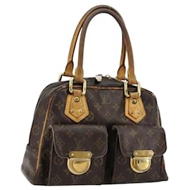 LOUIS VUITTON Borsa Monogram Manhattan PM M40026 LV Auth BA12388