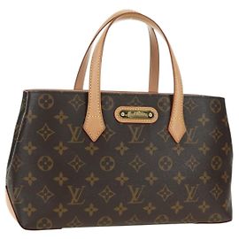 LOUIS VUITTON Bolsa Monogram Wilshire PM M40595 LV Auth 175045SM