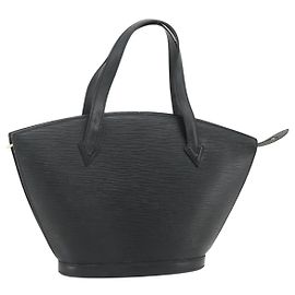 Borsa LOUIS VUITTON Epi Saint Jacques Nera M52272 LV Auth ka4214