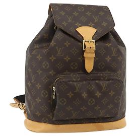 Zaino LOUIS VUITTON Monogram Montsouris GM M51135 LV Auth 177973