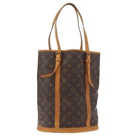 LOUIS VUITTON Borsa a Spalla Monogram Bucket GM M42236 LV Auth bs35048
