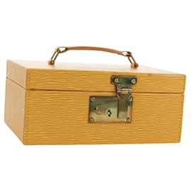 LOUIS VUITTON Epi Boite A Tour Jewelry Box SPO Yellow LV Auth 178614SV - Louis Vuitton