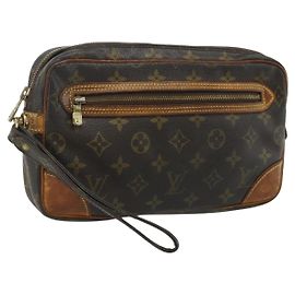 LOUIS VUITTON Monogram Marly Dragonne GM Clutch Bag M51825 LV Auth bs35051