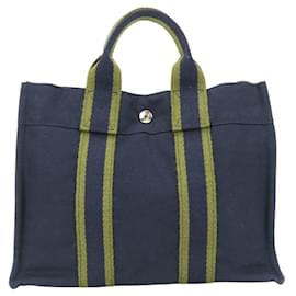Hermes Fourre-Tout PM Canvas Tote Bag - Hermès