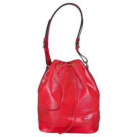 Bolsa de ombro Louis Vuitton em vermelho Castilian