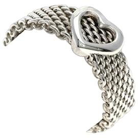 Tiffany & Co. Somerset Heart Mesh Ring