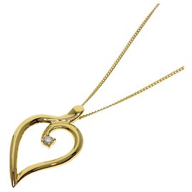 Collar Leaf Heart de diamante Tiffany & Co.