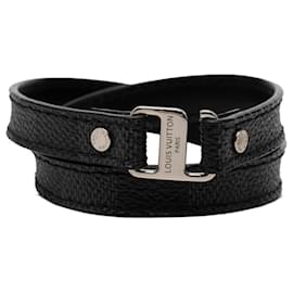Bracciale Charm Louis Vuitton Damier Graphite
