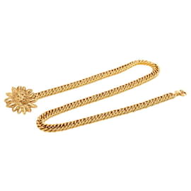 Cintura a catena Chanel Coco Mark con motivo leone