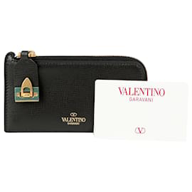Portacarte con chiusura a vite - Valentino Garavani