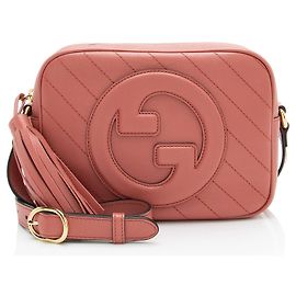 Bolso de hombro pequeño Blondie en piel de becerro Gucci