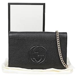 Gucci Borsa a tracolla e crossbody con catena Soho intrecciata