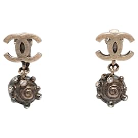 Orecchini a clip Chanel con strass