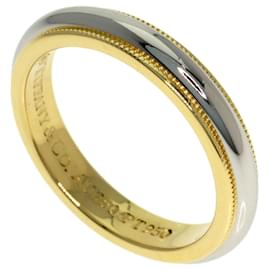 Tiffany & Co. Milgrain Ring in Platin und Gelbgold