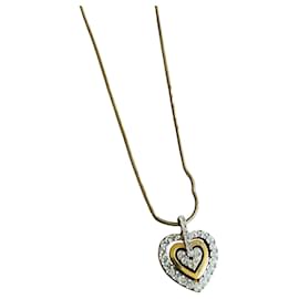 Swarovski Collana con Pendente Double Heart