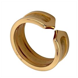 Anello C2 Band in oro giallo 18K Cartier