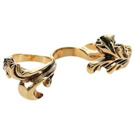 Bague VERSACE en métal Gold Tone Auth bs34882A - Versace