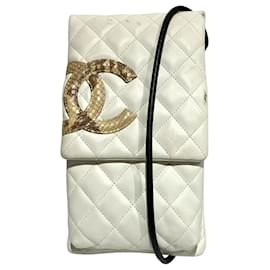 Bolso de hombro Chanel Cambon Line de piel de cordero